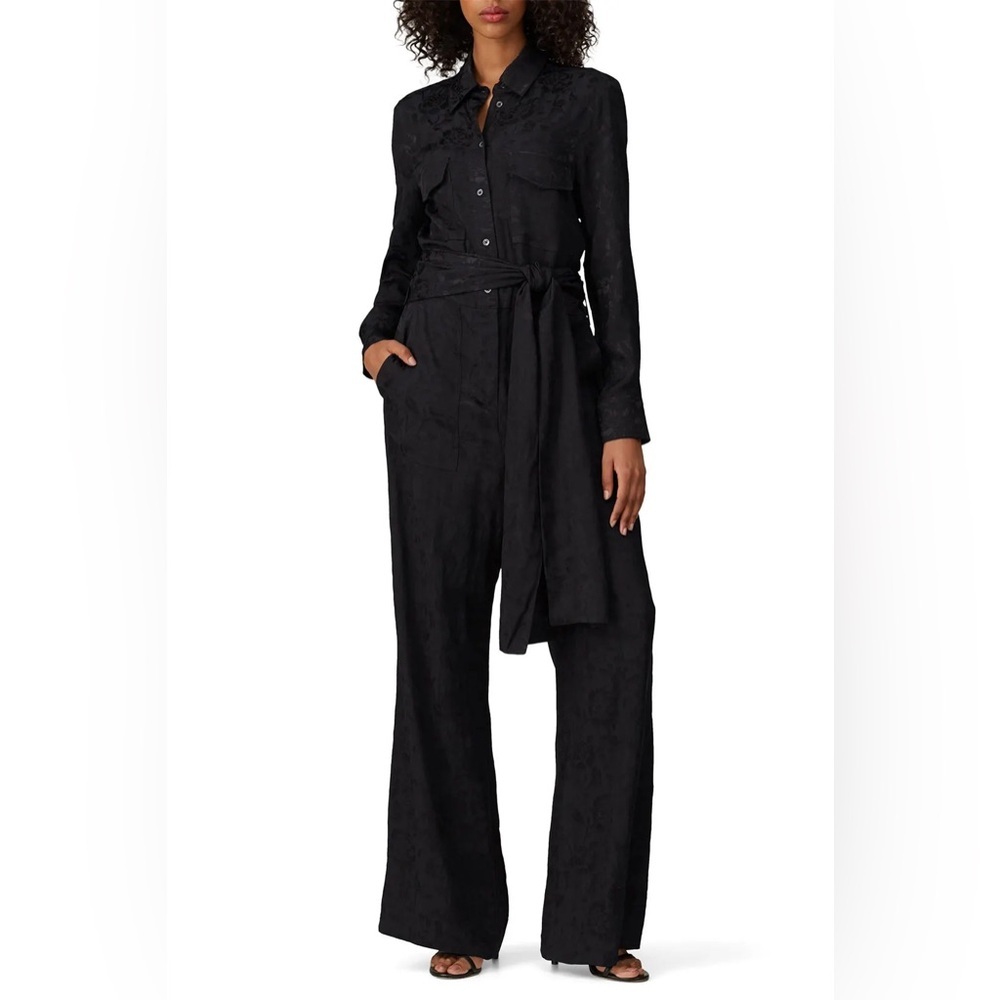 STAUD Belle Floral Jumpsuit/XS/S